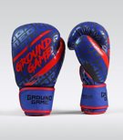 GroundGame Boxing Gloves impact - blue